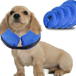 Dunhuang Inflatable Dog Cone Neck Collar for After Surgery, Soft...