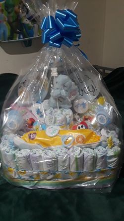Baby Boy Basket
