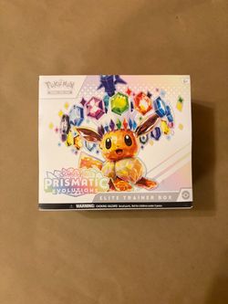 Pokémon - Prismatic Evolutions - Elite Trainer Box - Factory Sealed