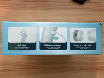Electric Cleaning Brush with USB Charging