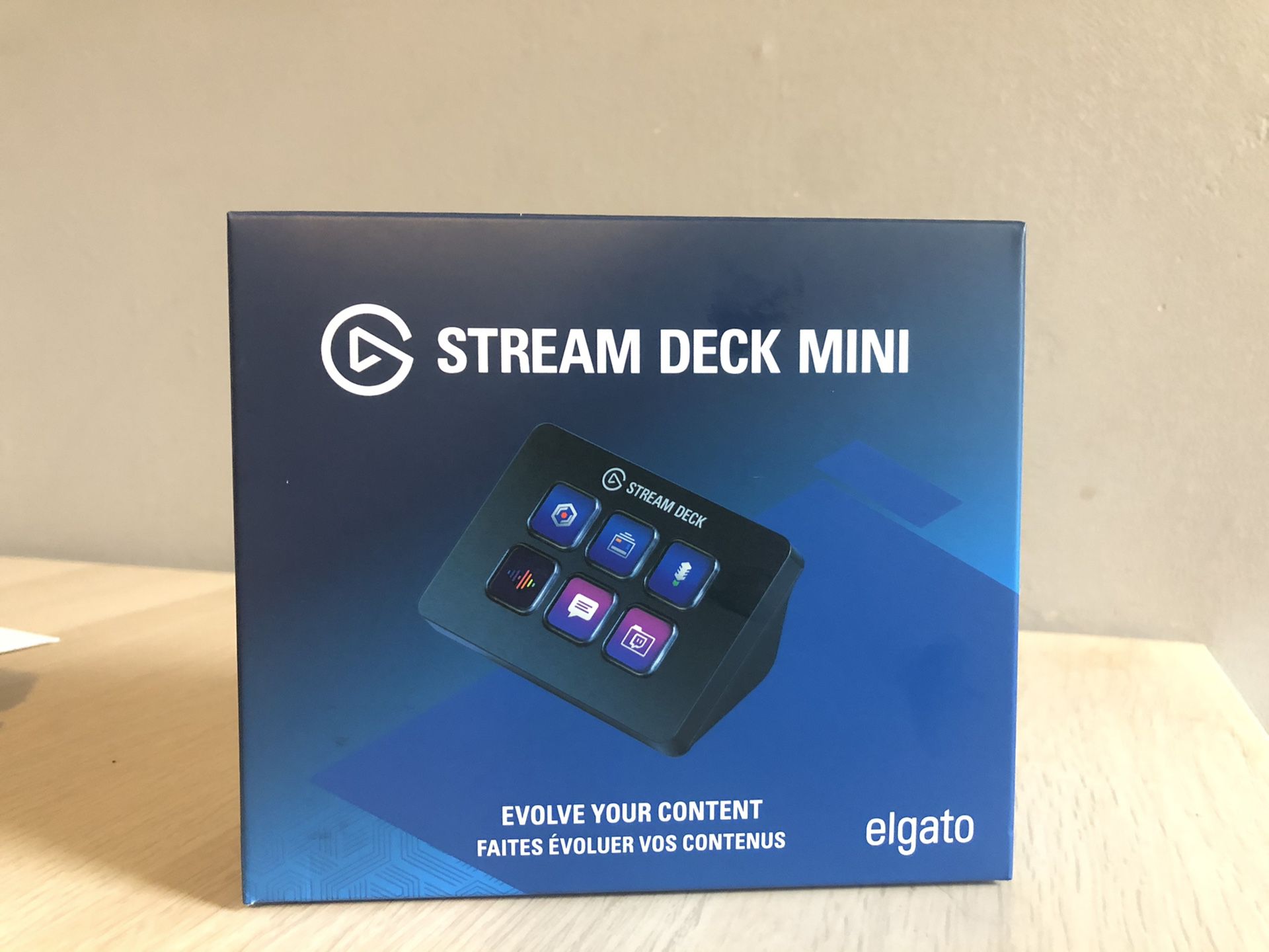 Stream deck mini.