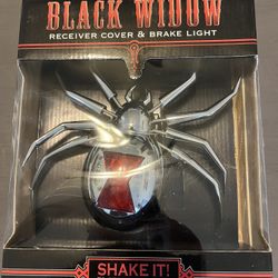 Black Widow Hitch Cover & Brake Light