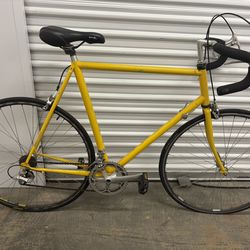 Yellow bike - Light Weight Aluminum Frame