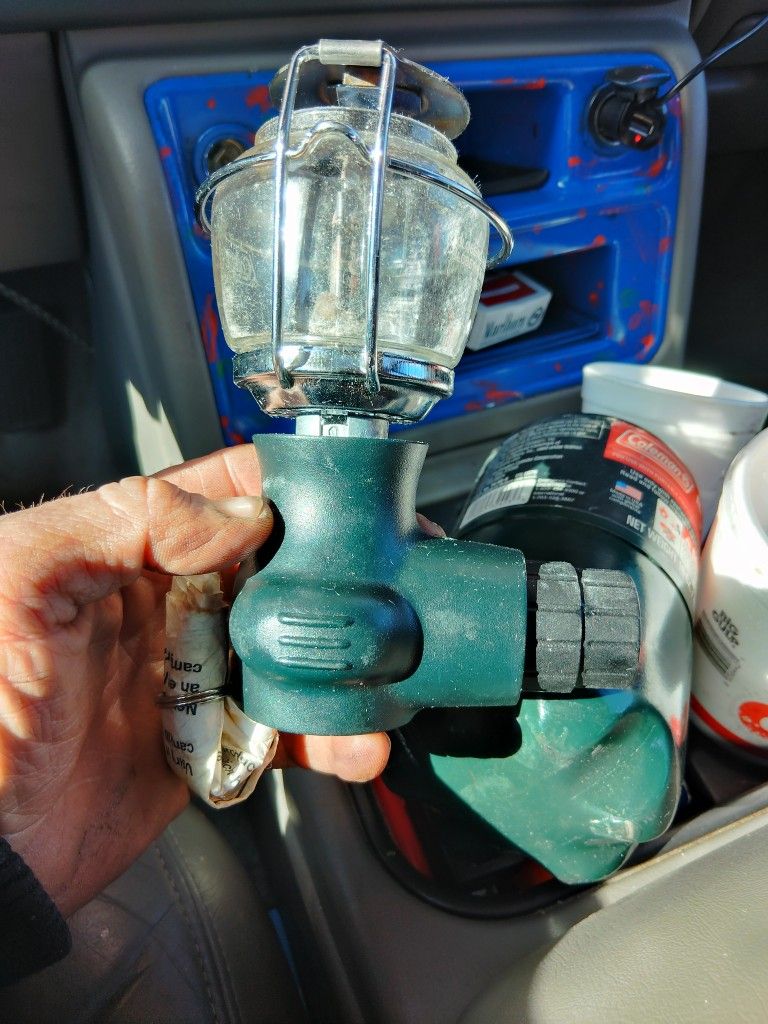 Coleman Light And Half Bottle Propane
