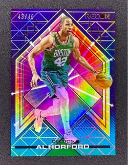 2021-22 Panini Recon #145 Al Horford Silver Holo Purple /49 Boston Celtics