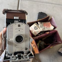Vintage Polaroid Camera Set 