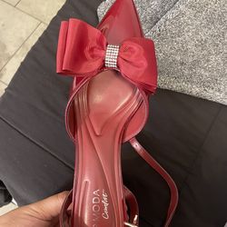 Red  Cherry Heels