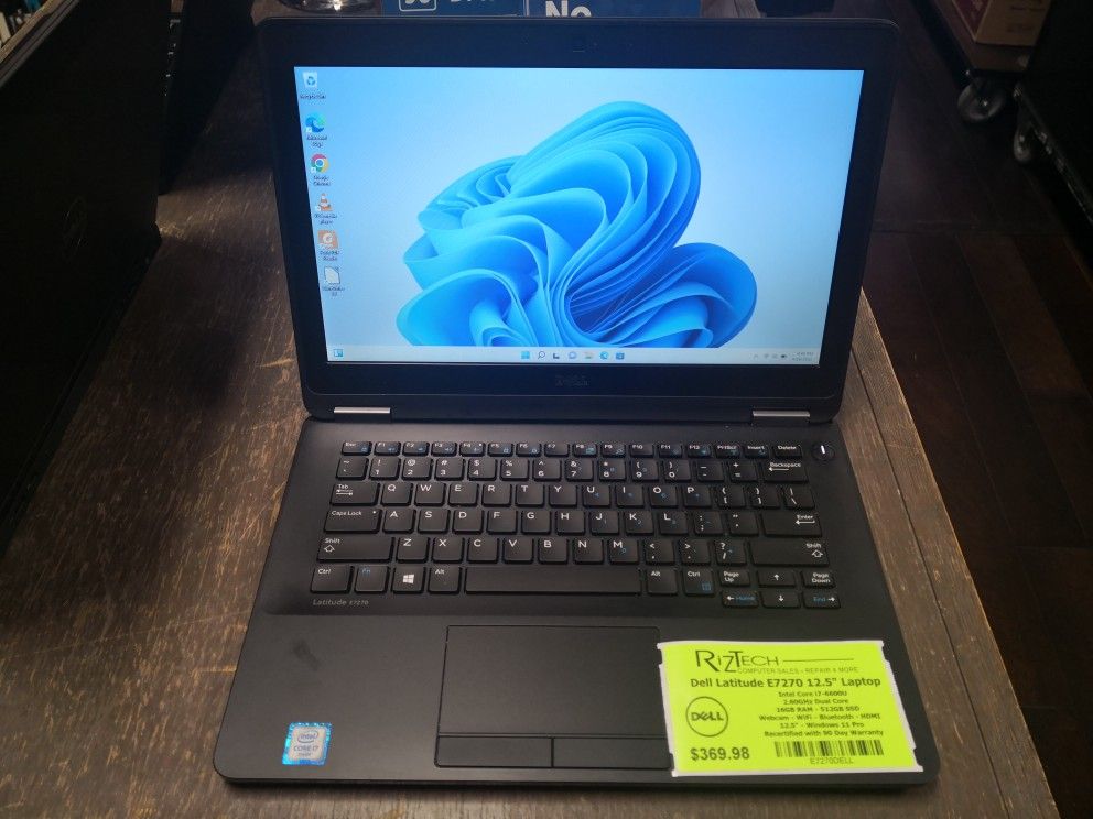 Dell Latitude E7270 12.5" Laptop