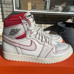 Jordan 1 Retro High Phantom Gym Red