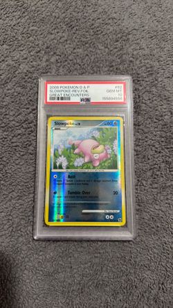 Pokémon slowpoke PSA 10 Low Pop