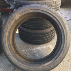 Just 1 Used tire, 225-40-18r - P-Zero, good tread, older tire, holds air, good spare, 
