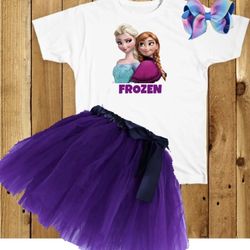 Frozen Elsa and Ana outfit 4T