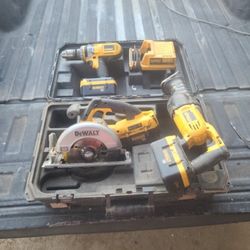 36 V Dewalt Tool Set