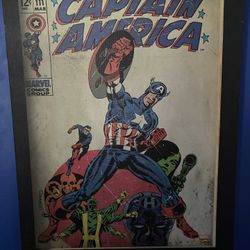 Captain America Canvas Art