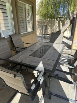 Outside Dinning Table 