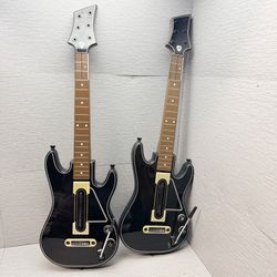 2x Guitar Hero Live Wireless Guitar PS3,4,5 Xbox Wii Activision 0000654 - No Dongle