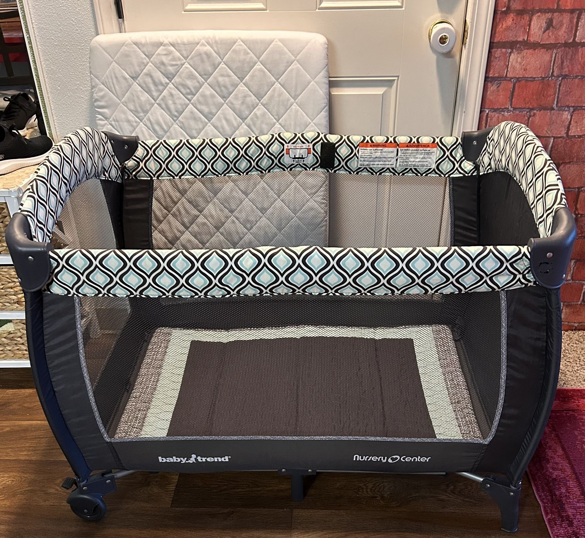 Pack And Play With Mattress And Mattress Pad