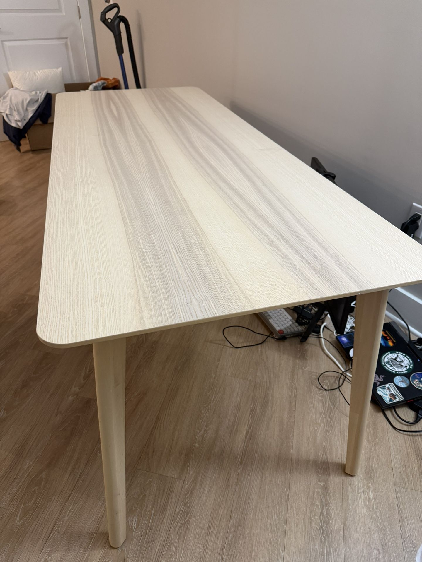 IKEA LISABO Table, ash veneer, 78 3/4x30 3/4 "