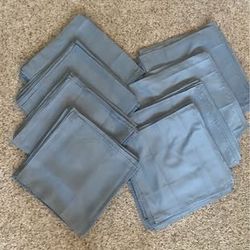 Dusty Blue Napkins and Table clothes