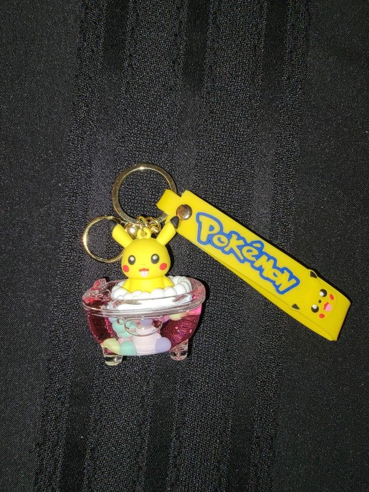 Pokemon Pikachu Pink keychain