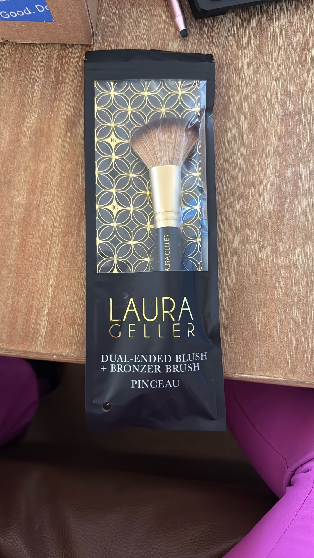Laura Geller Dual Ended Blush And Bronzer Brush