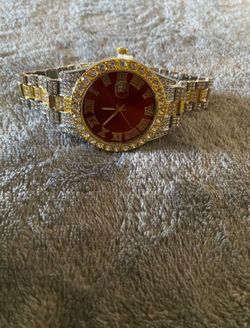 Rhinestone watch