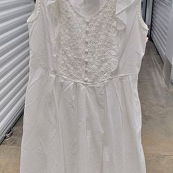 Free People White Dress