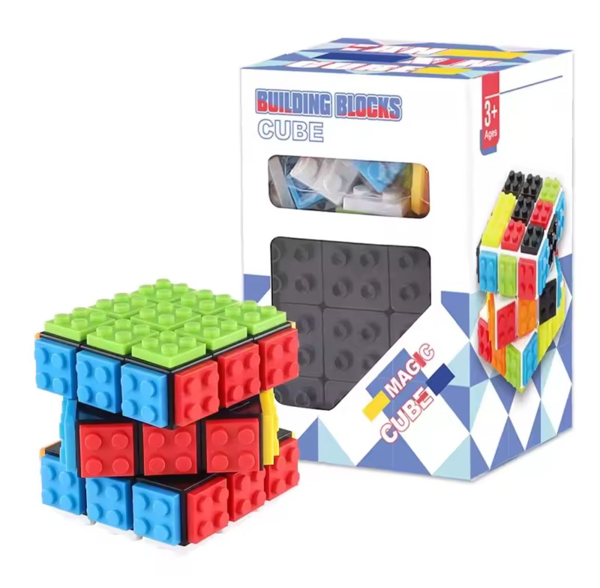 Building Blocks 3D Magic Puzzle Cube 3x3x3