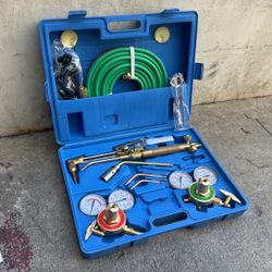 Medium Duty Oxygen Acetylene Welding Cutting Torch Kit Victor Compatible Welder