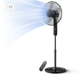 16” Oscillating Pedestal Fan with Remote Control  💨 16” Oscillating Stand Fan – Remote Control & 10-Hour Timer  Keep your home, bedroom, office, or l