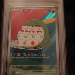 PSA 9 Gulpin IR From Stellar Crown 