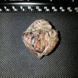 Rough Garnet Possibly Sapphire In Matrix