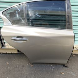 2014 2018 2019 2020 2021 2022 2023 Infiniti Q50 right rear Passenger Side silver door OEM 