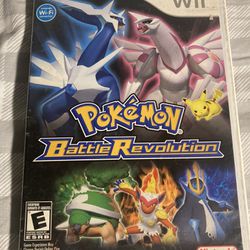 Nintendo Wii Pokémon Battle Revolution Game