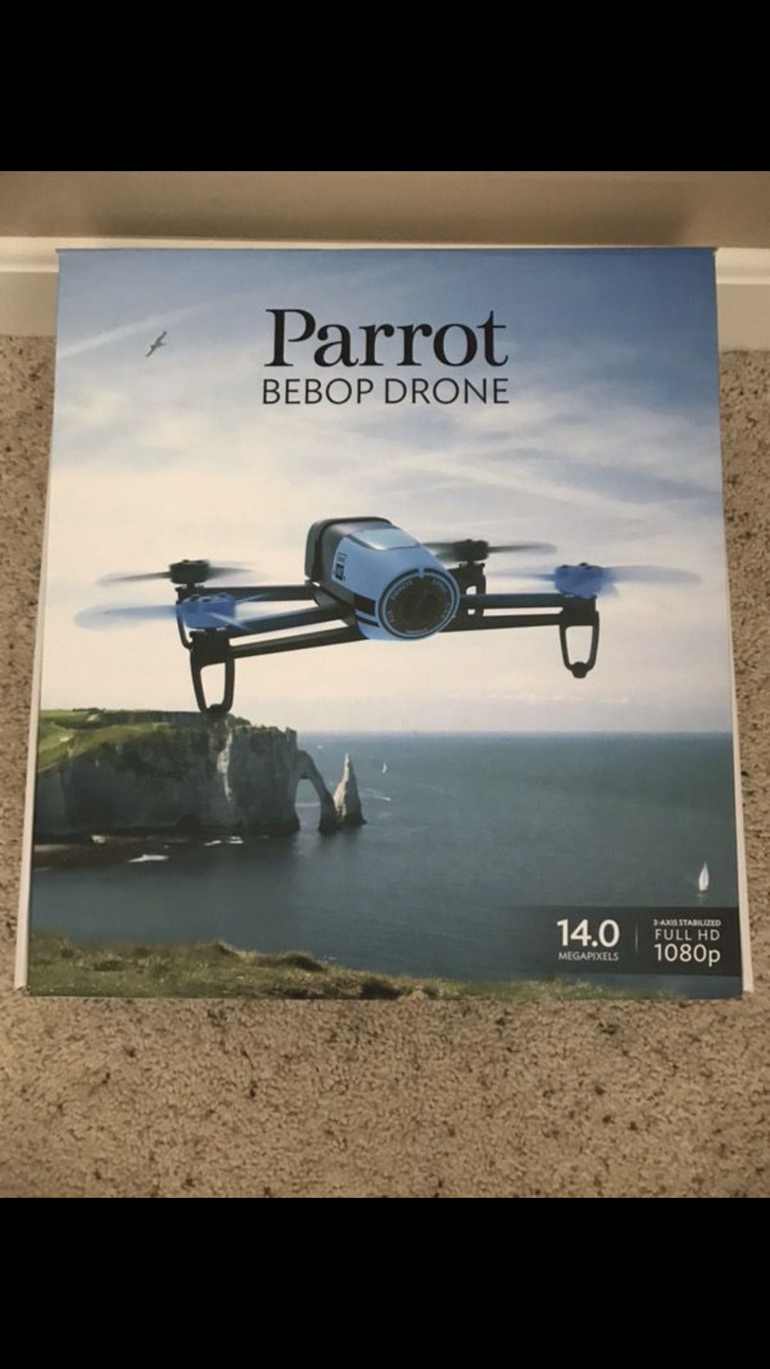 Parrot bebop drone with 4 new motors