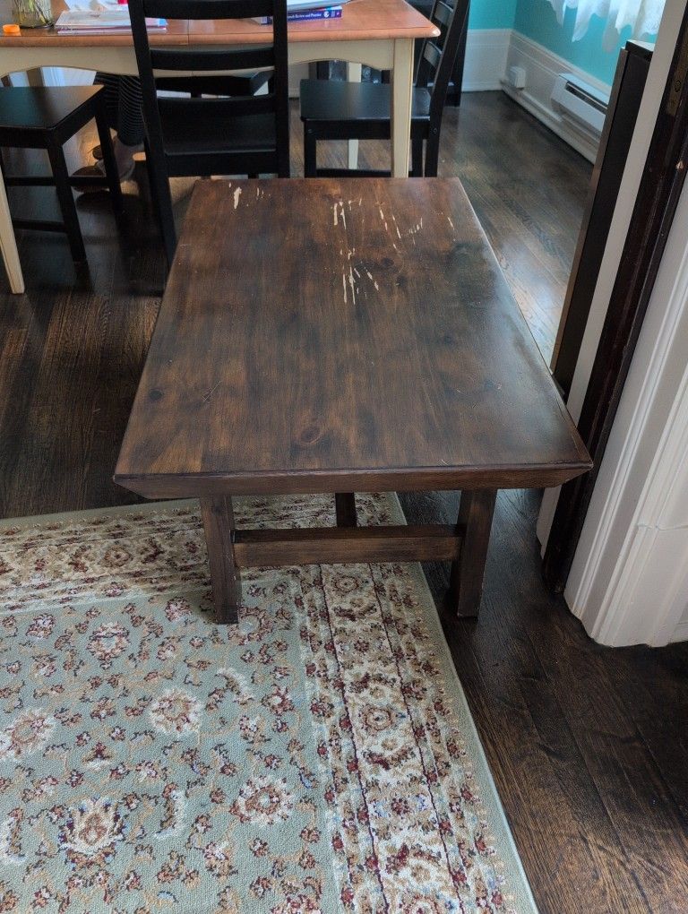 Solid Wood Coffee Table