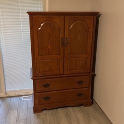 Tall Wood Wardrobe Dresser