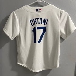 DODGERS SHOHEI OHTANI NIKE HOME GAME PLAYER JERSEY Toddler Size: 7T and 8T