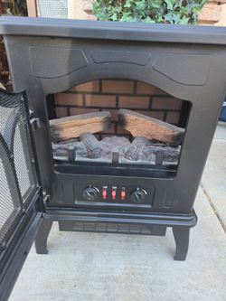 Electric fireplace heater