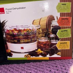 Food Dehydrator 5 Tray Ronco  New