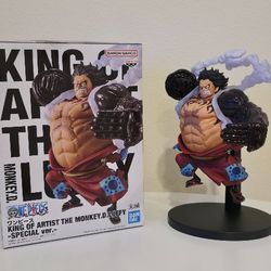 Banpresto One Piece - King of Artist: Monkey D. Luffy (Gear Fourth) - Special Ver. Figure