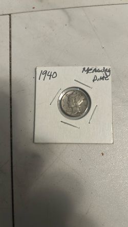 1940 Mercury Dime  90% Silver