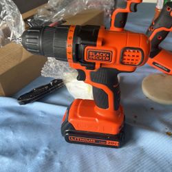 Black and Decker Drill With Battery And Charger for Sale in