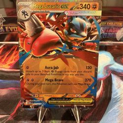 Mega Lucario EX Double Rare