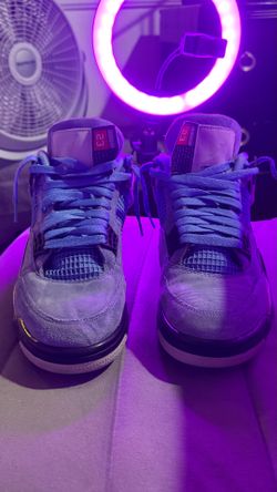 [REFURBISHED]  UNC Air Jordan fours SIZE 9.5