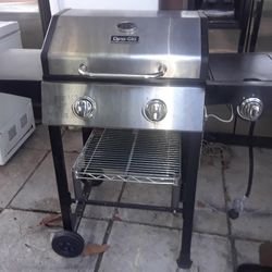 Stainless Steel Small BBQ Grill In Good Working Condition