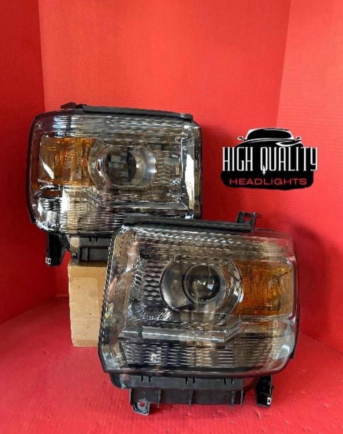 Gmc Sierra 2014. 2018 headlights.