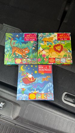 Usborne book and puzzle sets
