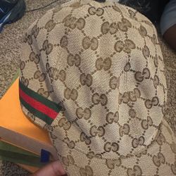 Tan Gucci Hat
