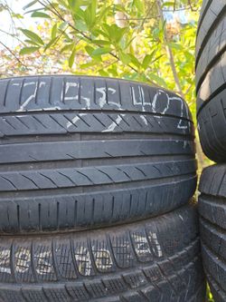 255/40/21 single tire